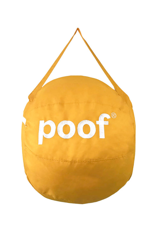 Yellow poof